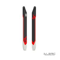 ALZRC New R Series 360MM 380MM 420MM 520MM 700MM Carbon Fiber Main Tail Paddle For Alzrc 420 R42 RC Helicopter Extreme 3D Flight