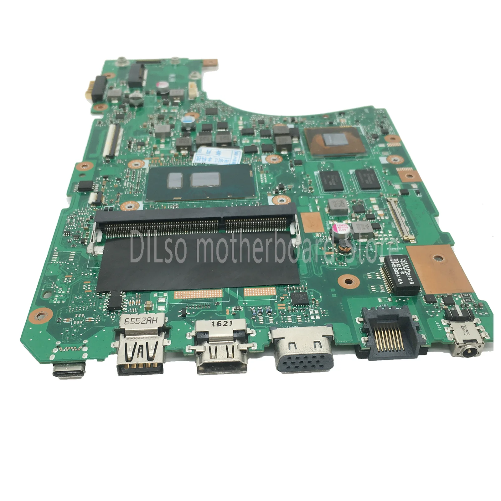 Imagem -03 - Placa-mãe do Portátil para Asus Placa-mãe para Asus A556u X556uq X556urk X556uj X556uqk X556uf X556u i3 i5 i7 Gt930m Gt940m 930mx 940mx