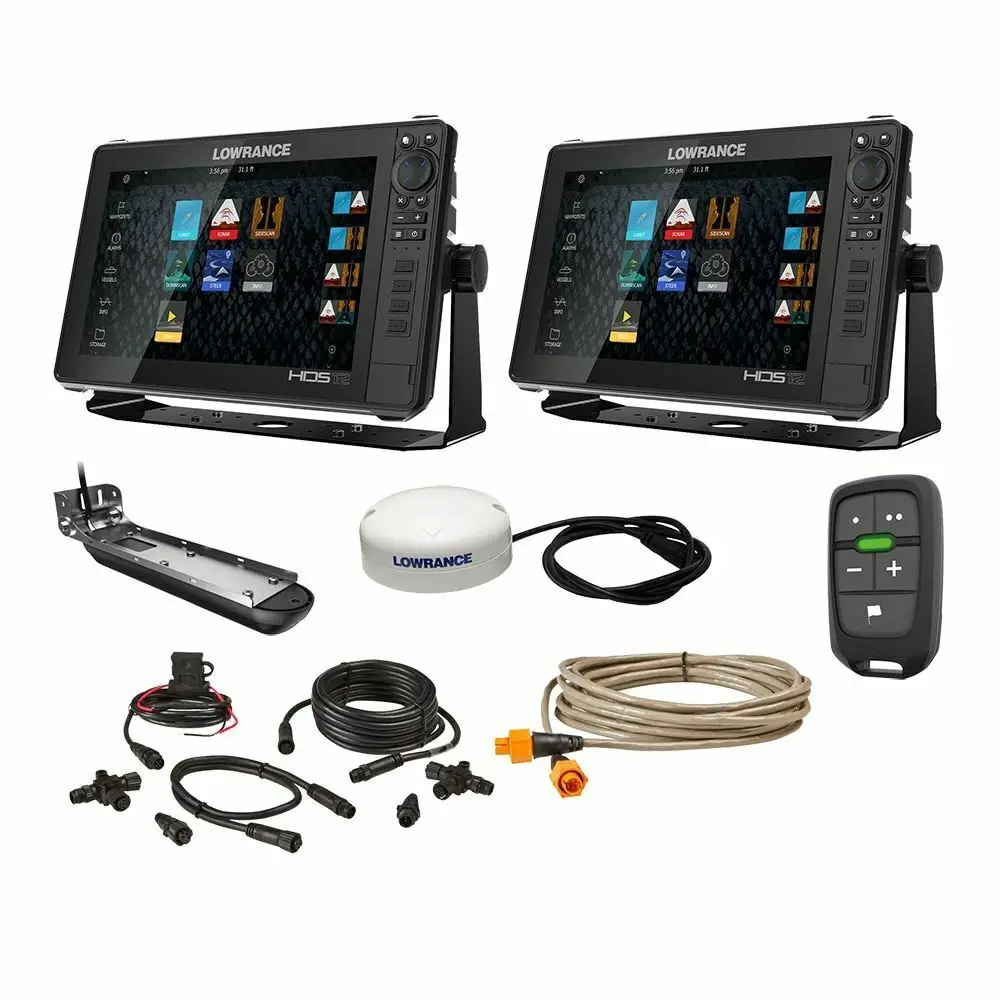 

Hot Sales For Lowrance HDS16 Carbon StructureScan 3D Bundle