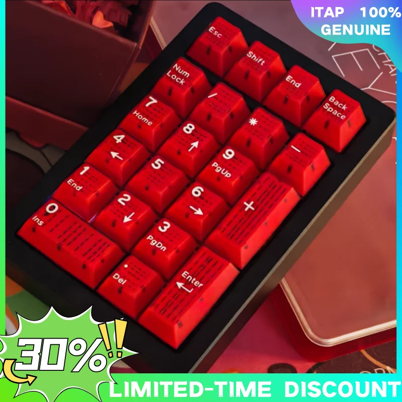 

New Panda 20 Number Mechanical Keyboard Aluminium Alloy CNC Tri Mode RGB Hot Swap Customized Mini Number Keypad Support QMK VIA