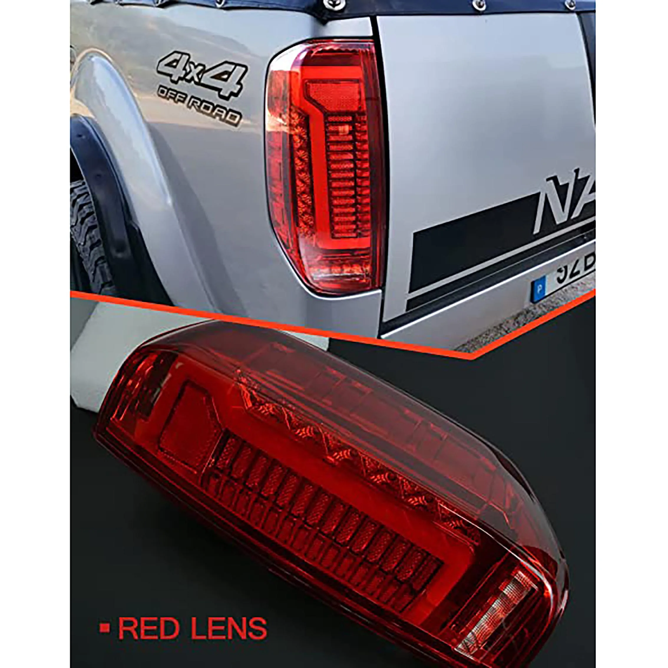 Car Styling LED Tail Lights Rear Lamp FOR NISSAN NAVARA 2005-2012 DRL Turn Signal Reverse Light Accessories