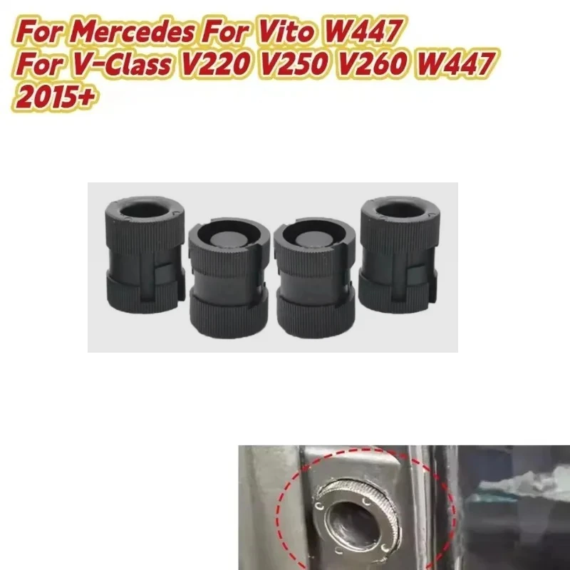 4X Car Middle /Door /Abnormal Noise Elimination Block For Vito W447 2015-2021 For Mercedes For V-Class V220 V250 V260 W447 2015