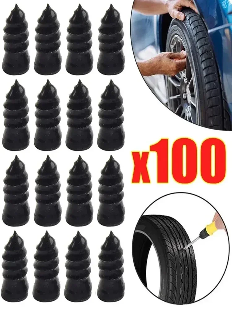 AliExpress NONE Car Vacuum Tyre Repair Nail 100pcs Motorcycle Truck Scooter Bike Tire Puncture Repair Tubeless Tools for Car Tire Repair Tool