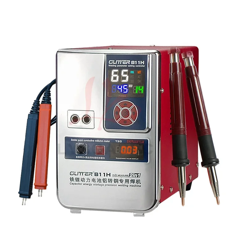 811H Spot Welder Aluminum To Copper Battery Spot Welder For Lithium Lron Power Battery Large Single Aluminum To Nickel Welding