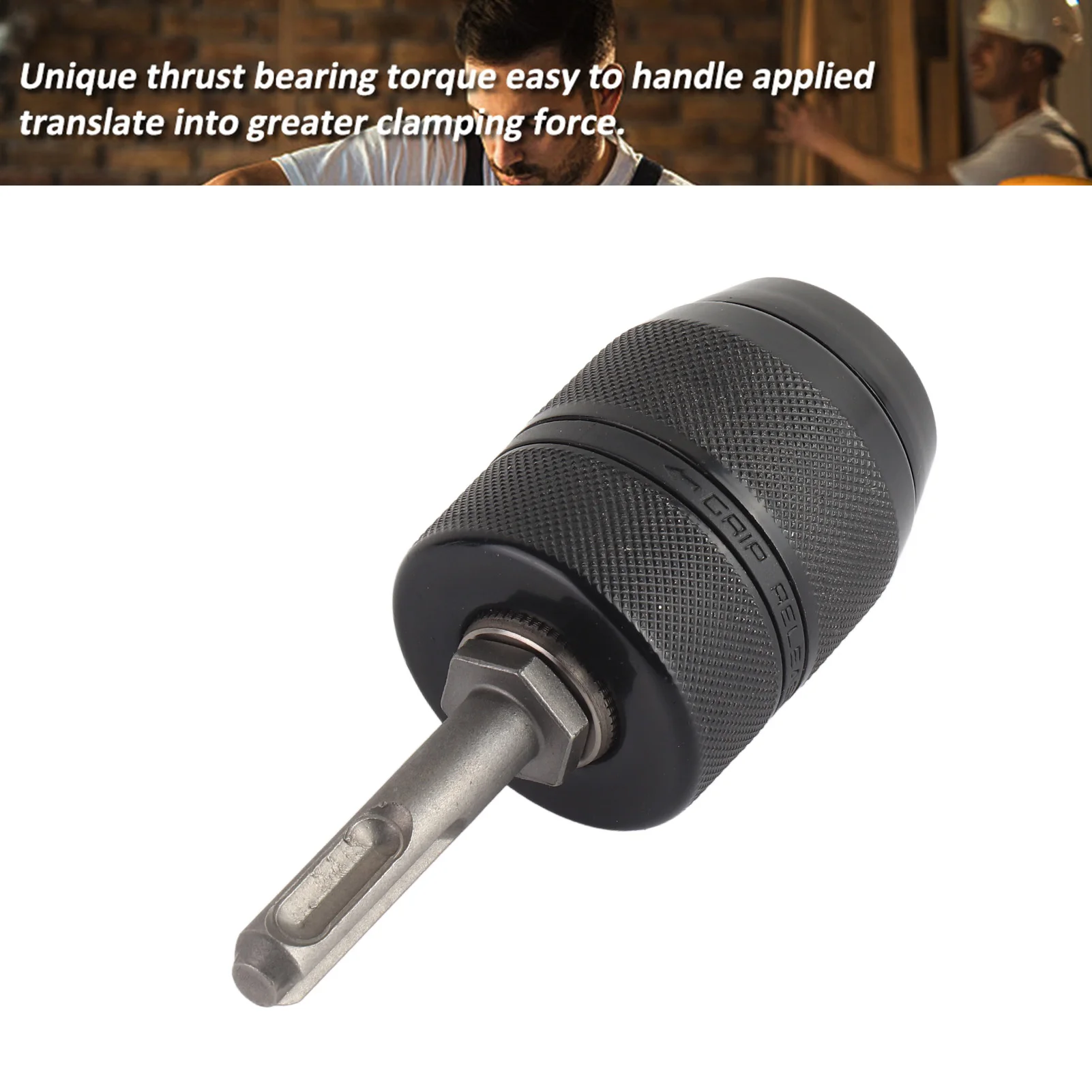 2‑13mm Capacity Metal Keyless Lathe Drill Chuck Converter with SDS Adapter Accessories