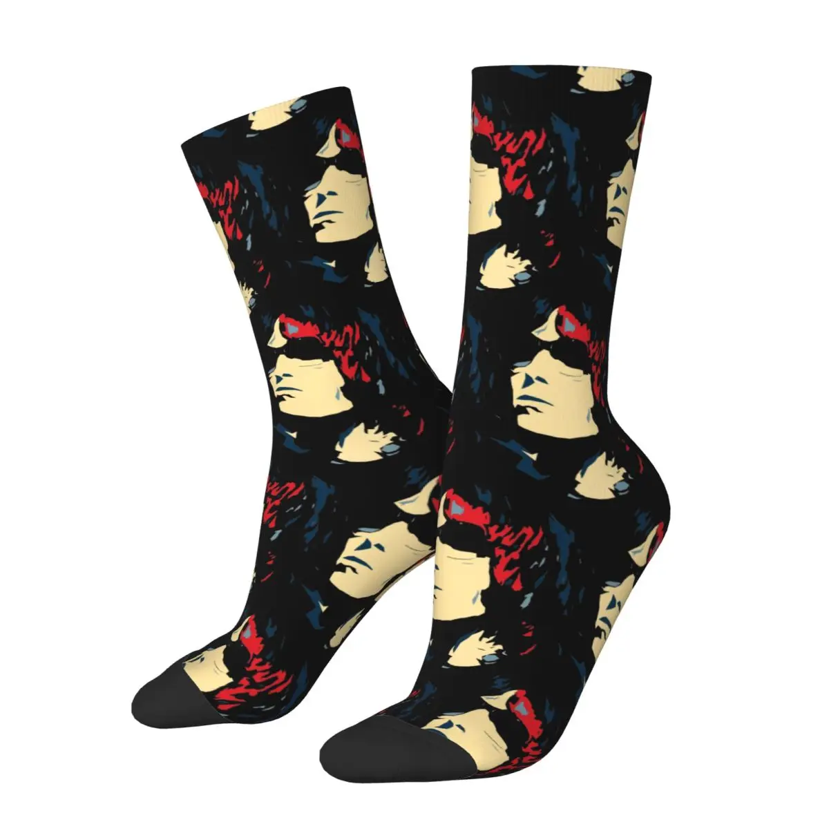 Vintage Liam Gallagher Art Socks Winter Stockings Casual Men High Quality Socks Graphic Outdoor Non Slip Socks