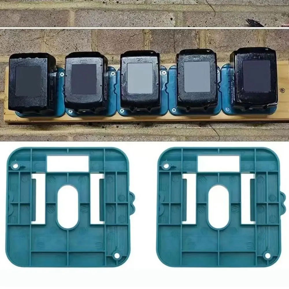 

Fixed Bracket Battery Holder Display Rack Installation Base Battery Storage Tool Bracket Fixing Base Battery Mount Battery Dock