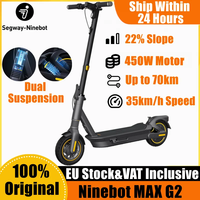 EU Stock Ninebot By Segway Max G2 Electric Scooter 35km/h Max Speed 450W Powerful 70Km Long Range 551WH Battery Kickscooter