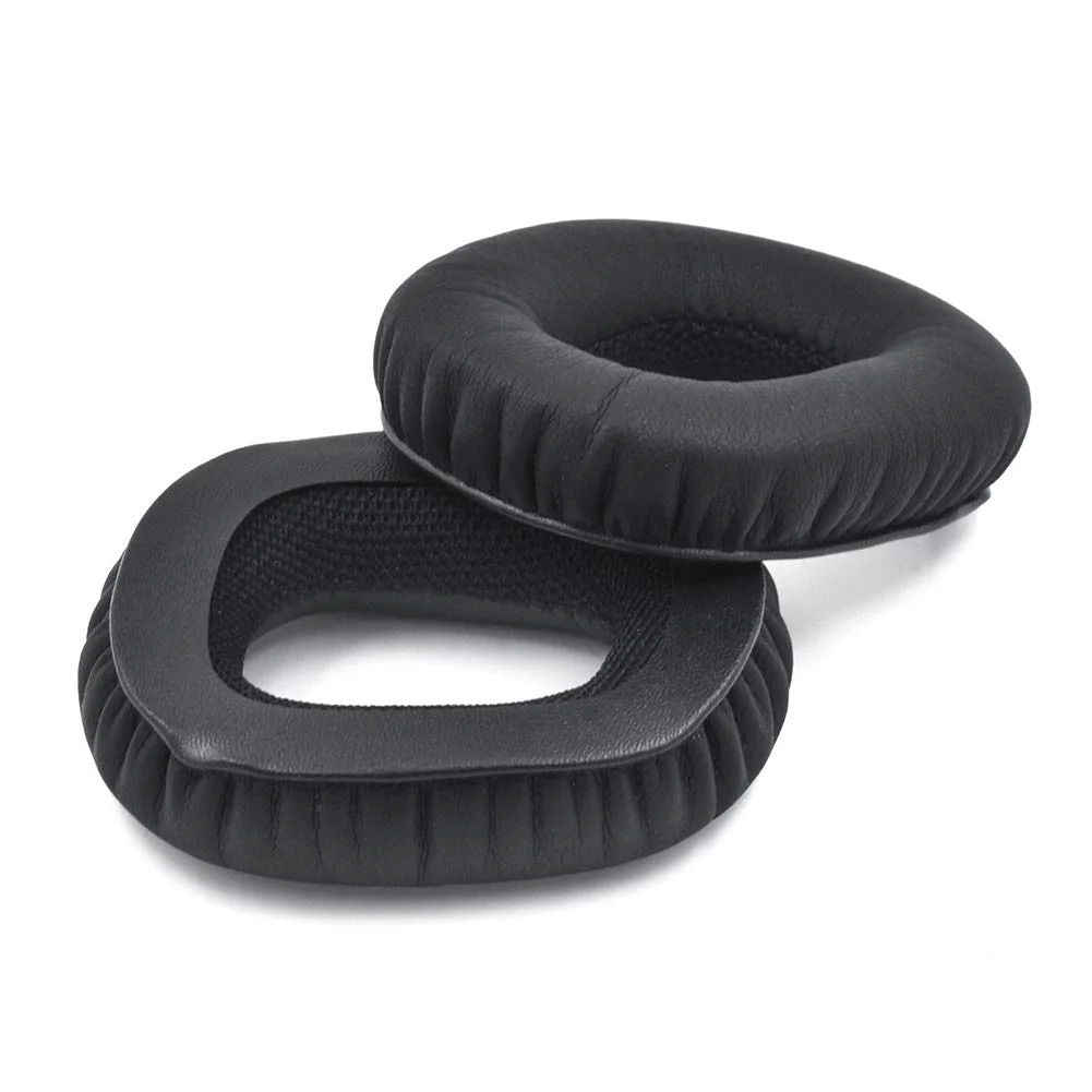 1 زوج بروتين الجلود استبدال منصات الأذن بطانة للأذن يفشل وسادة الوسائد الكؤوس ل لوجيتك UE3600 UE4000 UE 3600 4000 سماعات