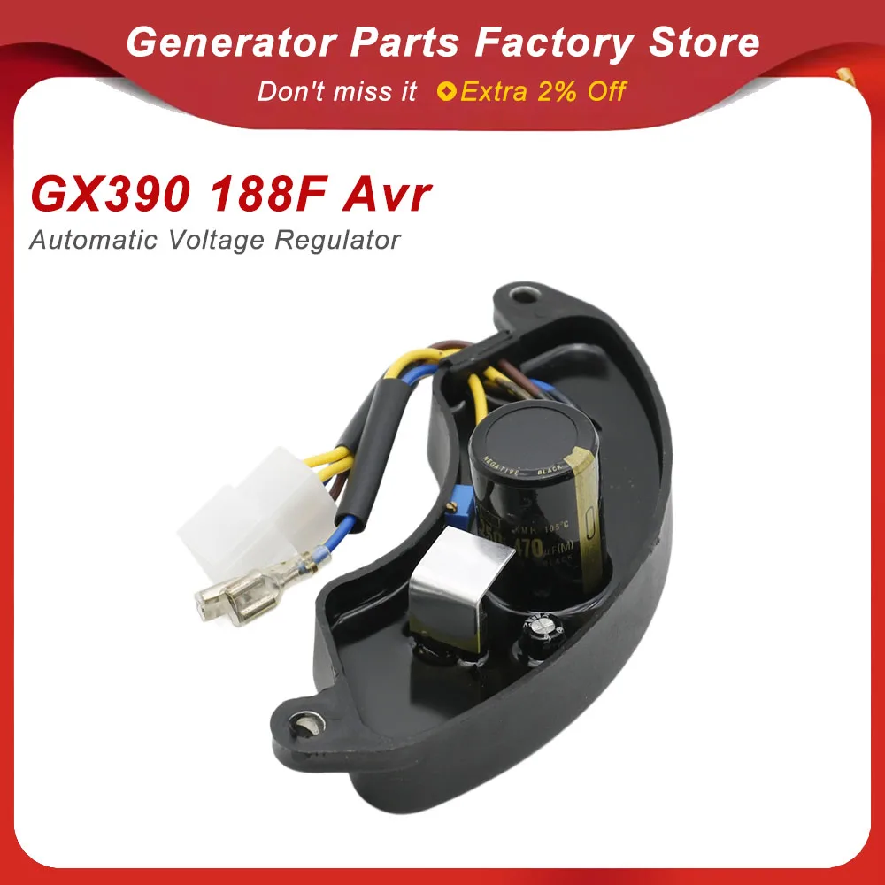 GX390 Avr Gas oline Generator Automatic Voltage Regulator 188f 5kw Generador Electrico Gasolina Spare Parts