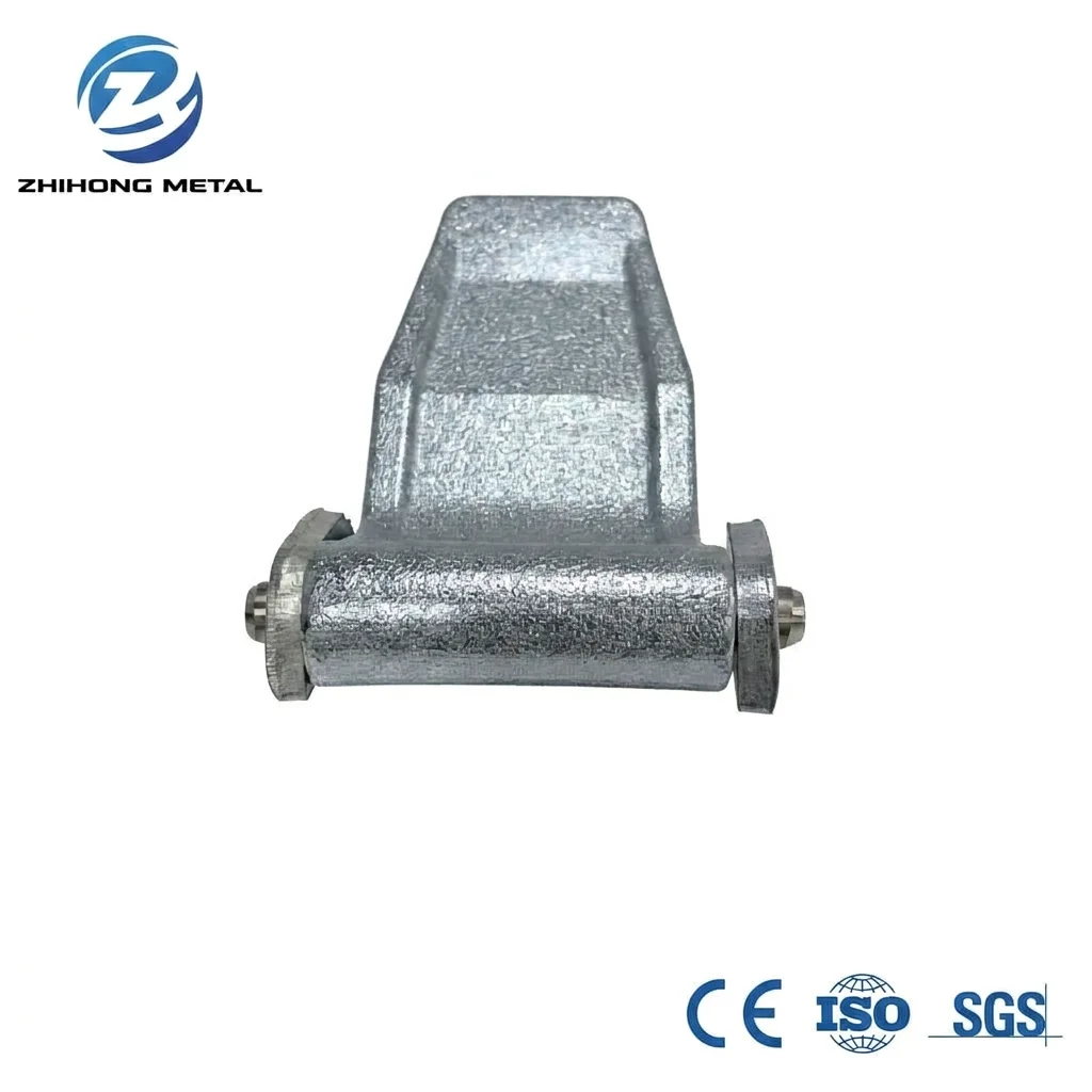 Anti-Rust Hot Dip Galvanized Container Door Hinge Plate with Stainless Steel Pin | Marine Grade ISO 1161 Certified Complete Set