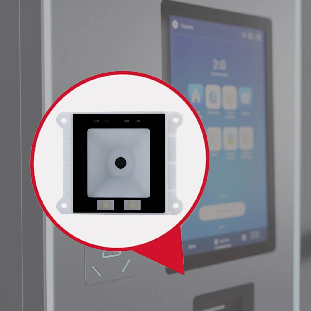 LONVILL High Integrated Barcode Reader Module USB-HID RS232 High Performance Embedded Barcode Scanner for Self-service Terminal