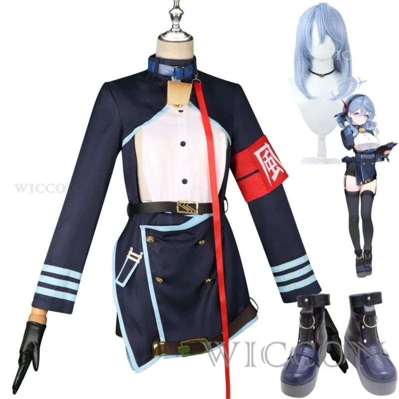 블루 아카이브 아마우 아코 코스프레 의상 선원 복장 할로윈 카니발 파티 세트