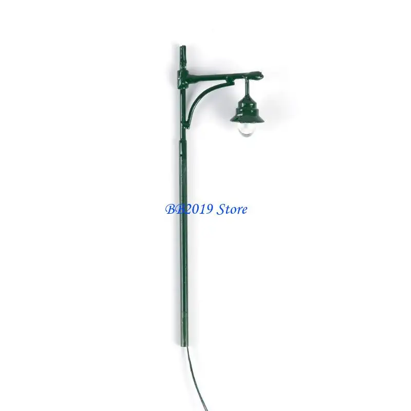 Q0KB Layout Lamppost Model LED Lamp Railway Train Light Table War Game