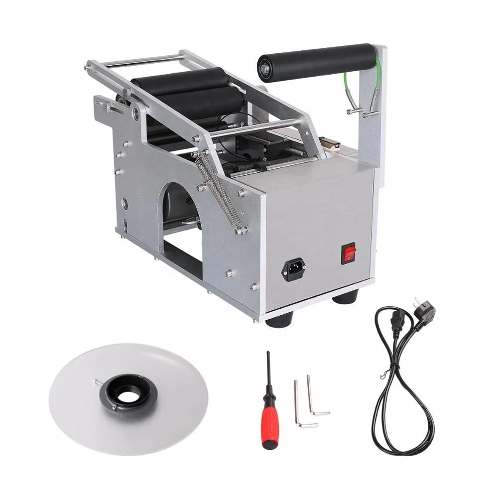 

Round Bottle Labeling Machine/Manual Labeling Machine for Bottle 20-120mm