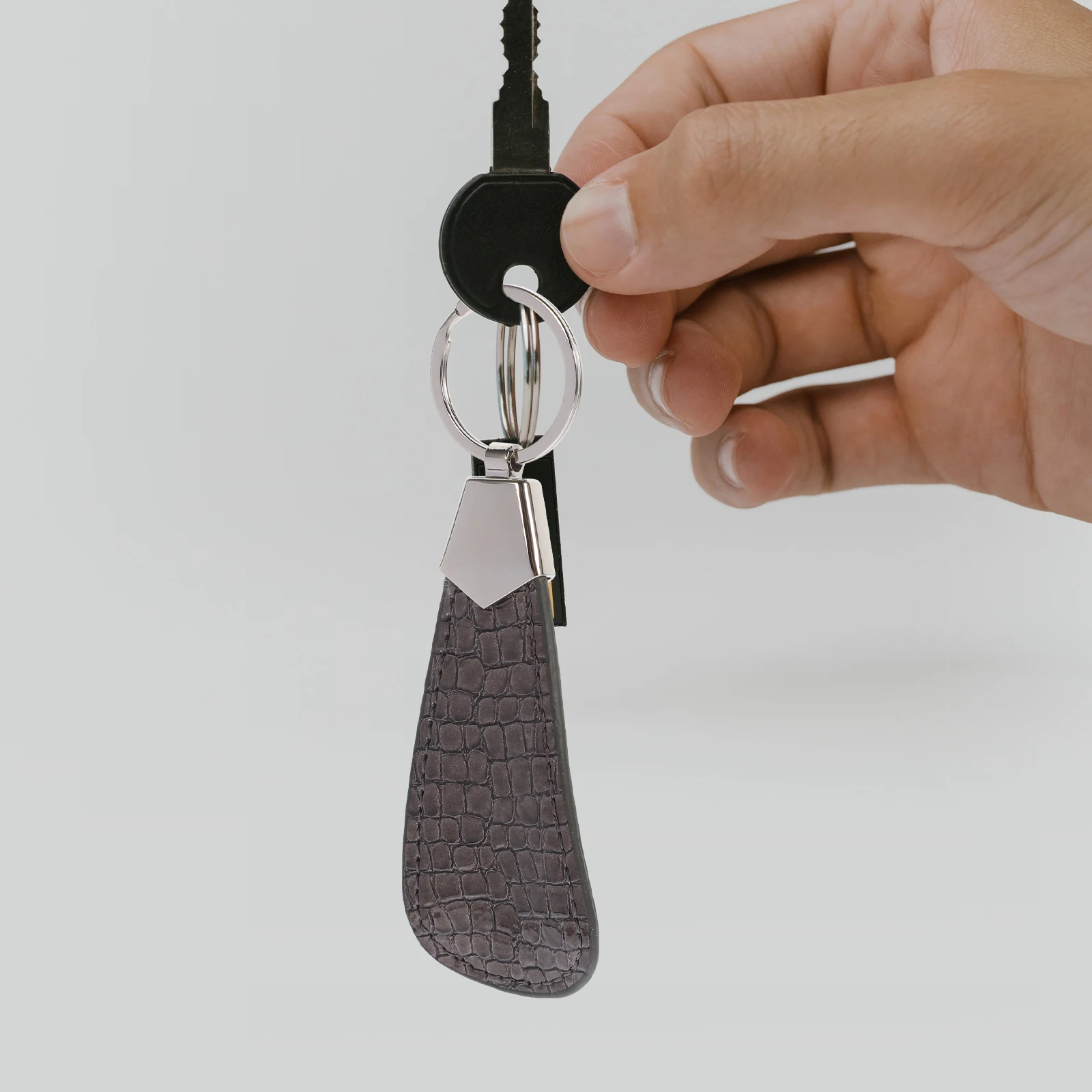 

Metal Keychain Pu Shoehorns Horn Premium Pu Portable Mini Shoe Lifter For Travel Elderly Gift Home Office Use