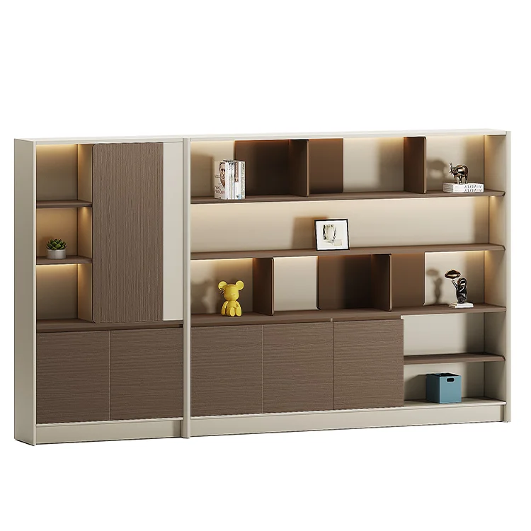 

Modern Office Furniture Wooden Magazine Shelves Filing Cabinets Display Cabinets