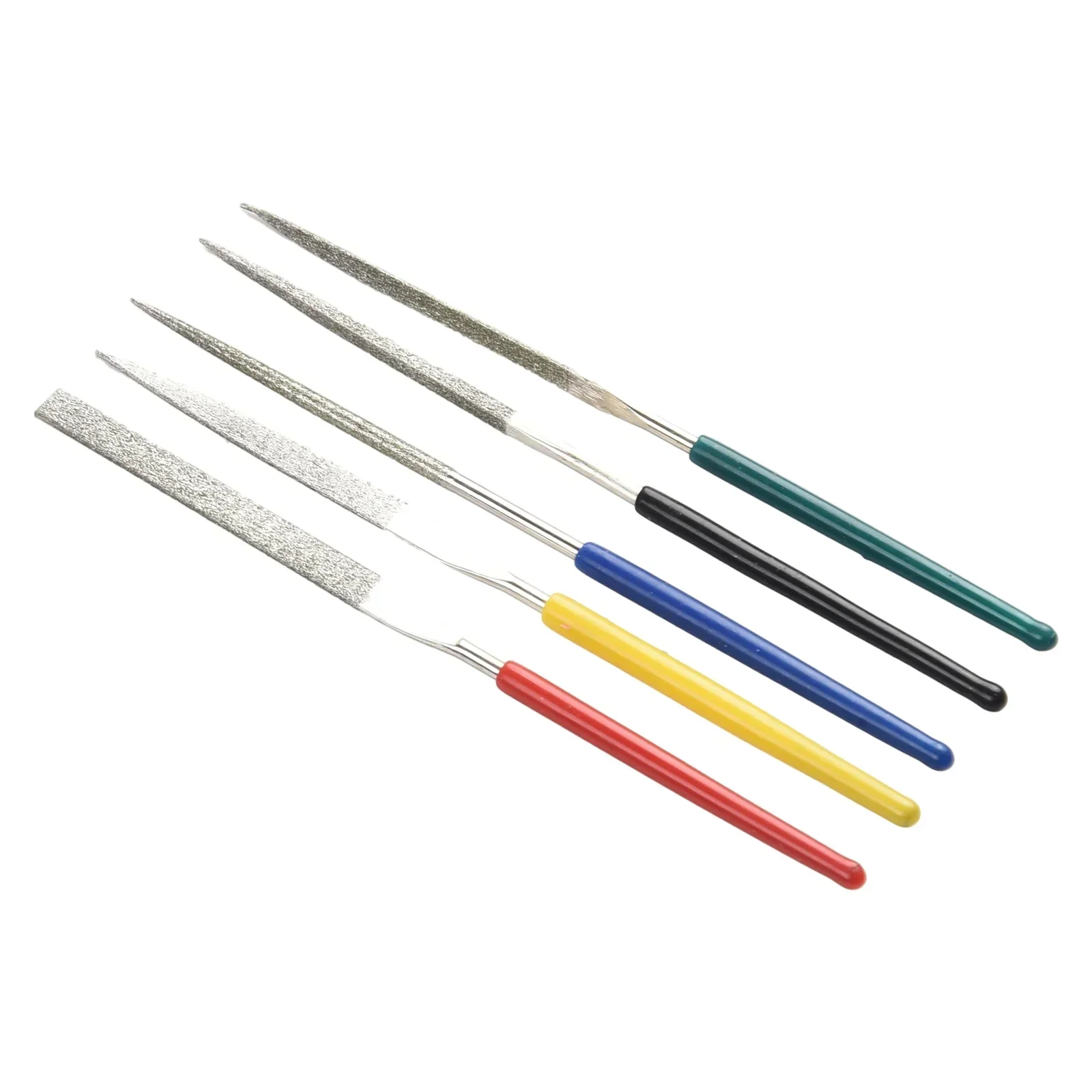 New Hot Sale Files Small Needle Woodworking Deburring Diamond Files Flat Grinding Hand Tool Metal Quick Change