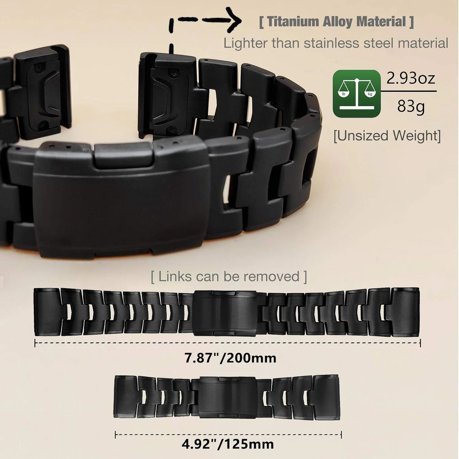 

for 6X / 5X / 7X / Enduro Watch Bands, Quick Release Fit 26mm Wristband with Stainless Steel Buckle for 5X Plus,Tactix ,