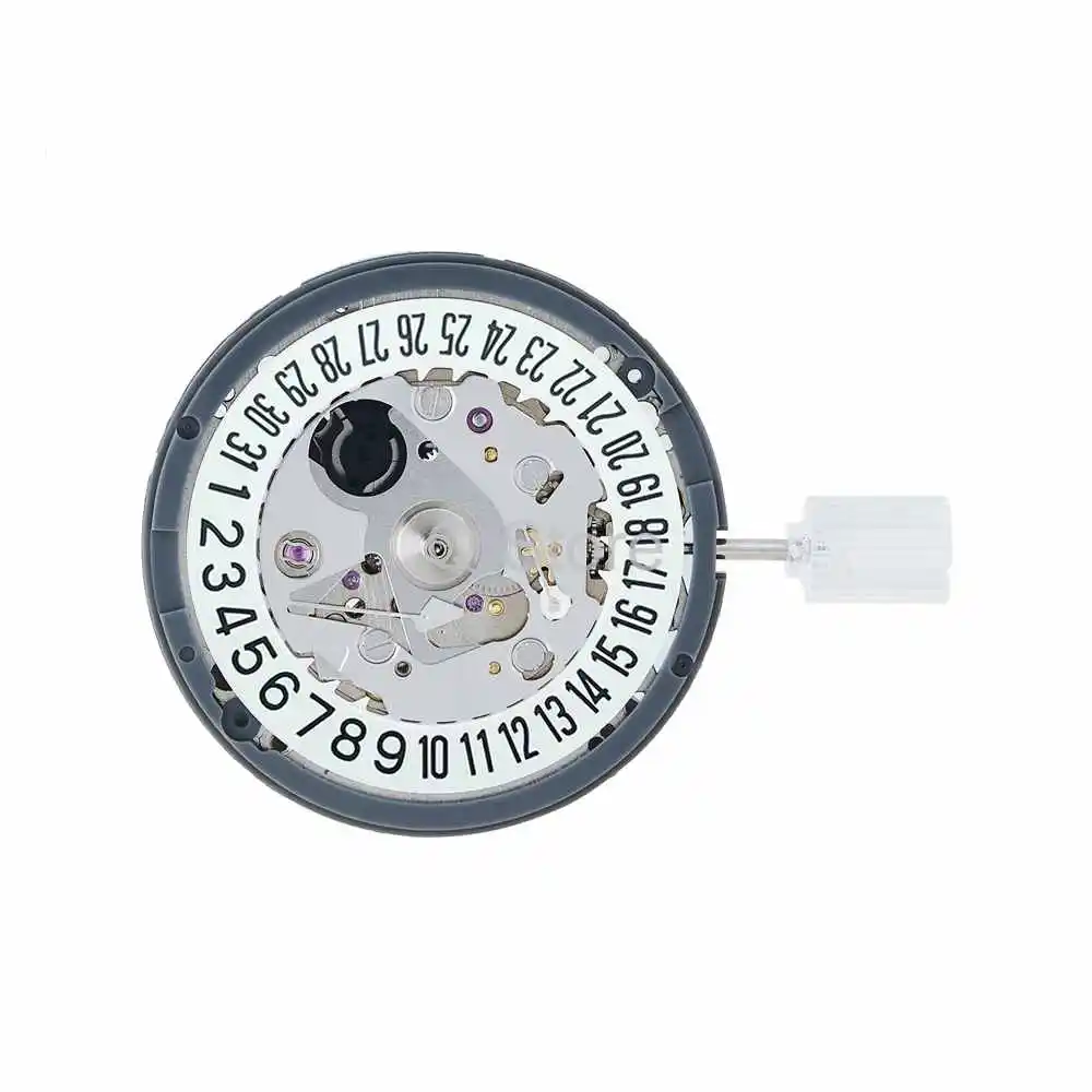 High quality NH35 NH35A SEI KO (SII) TMI automatic mechanical movement with white disc Date display at 6 o'clock with stem