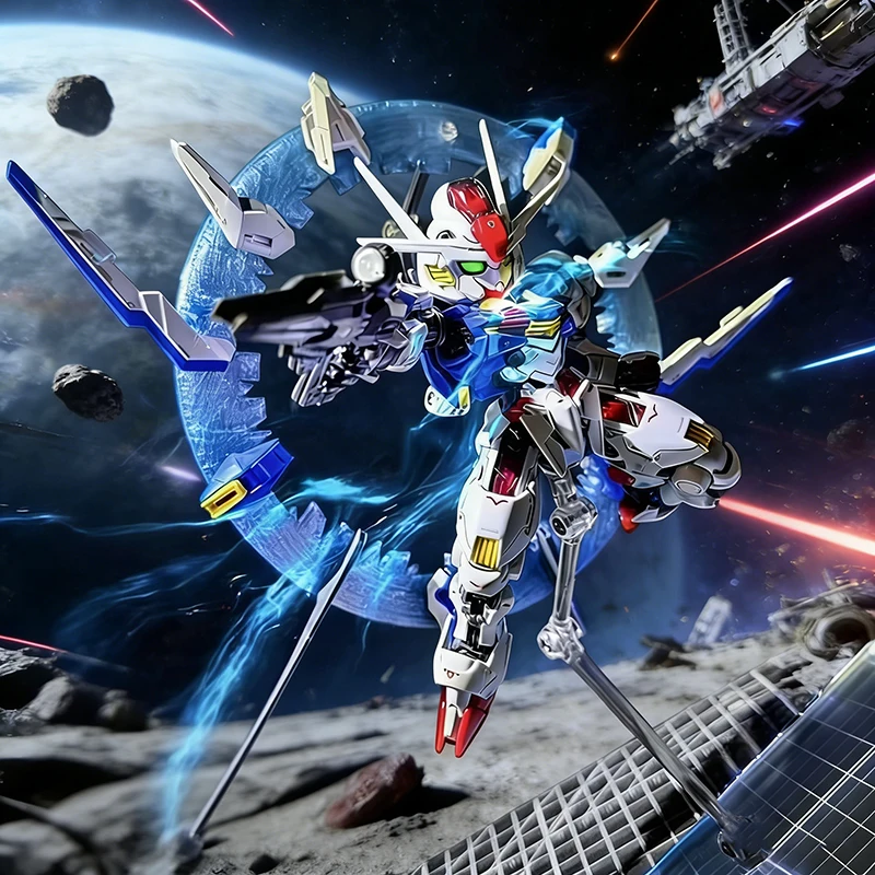 GL Model MGSD XVX-016 Aerial Assembly Model Kit Special Effects Movable Mecha Action Figure Plastic Model Collectible Toy Gift