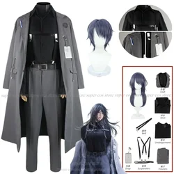 Anime Game Path To Nowhere Cosplay Costume General Director Women Men Uniform Suit Jacket Wig Full Set Outfit Halloween Clothes