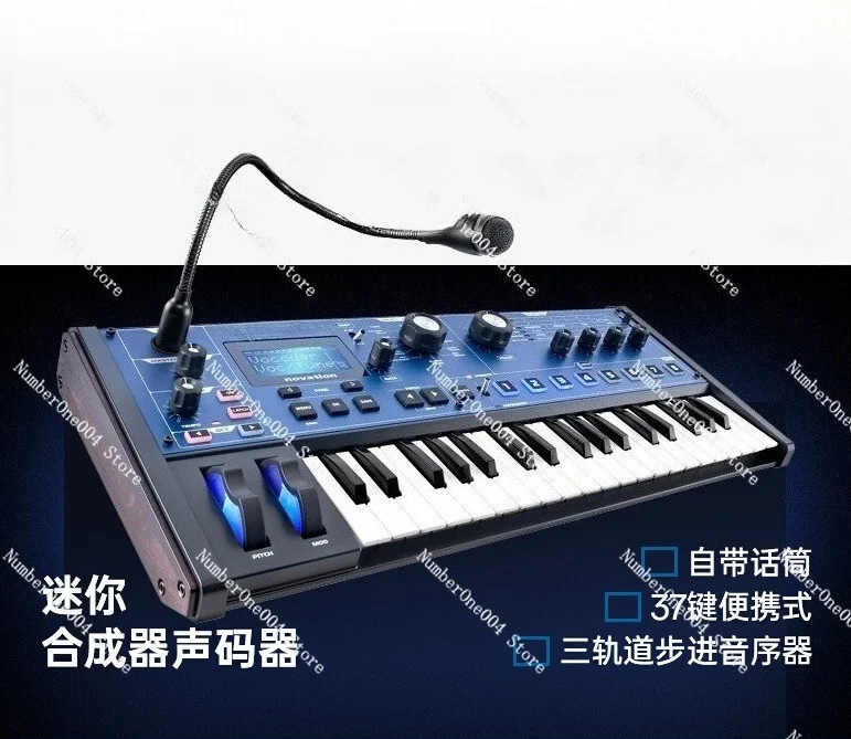 

MiniNova Synthesizer 37-key Vocoder Live Band Keyboard Playing