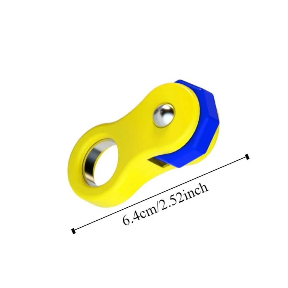 Giroscopio per esercizi manuali Giocattoli rotanti Gioco di puzzle Fidget Spinner Punta per dito Cubo Maniglia Giocattolo Interessante rotante