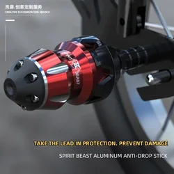 Spirit Beast Motorcycle Universal 8mm Anti Falling Rod for Honda Yamaha for Kawasaki Suzuki for BMW Mount Body Protection Stick
