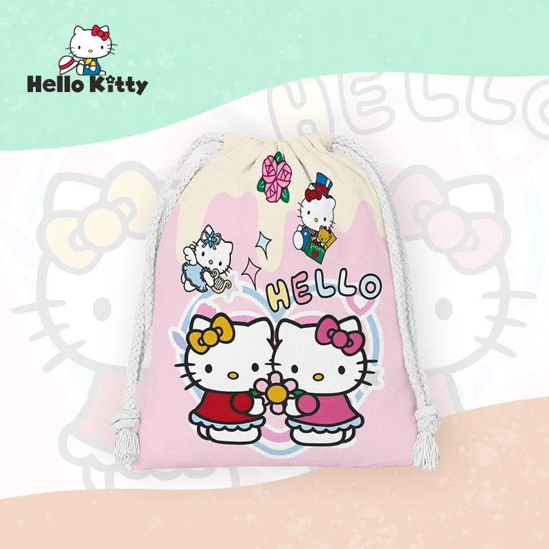 

Sanrio drawstring bag bundle pocket travel miscellaneous underwear toy storage bag cartoon portable storage