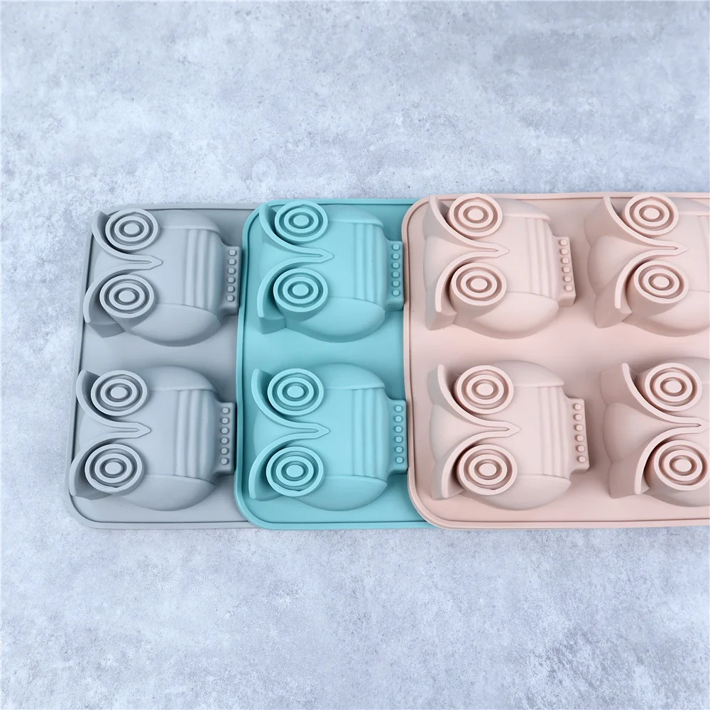 1pc 3D Owl Candle Mold Silicone Mold for Candle Making DIY Handmade Resin Molds for Plaster Wax Mould Soap Making Cake Kit