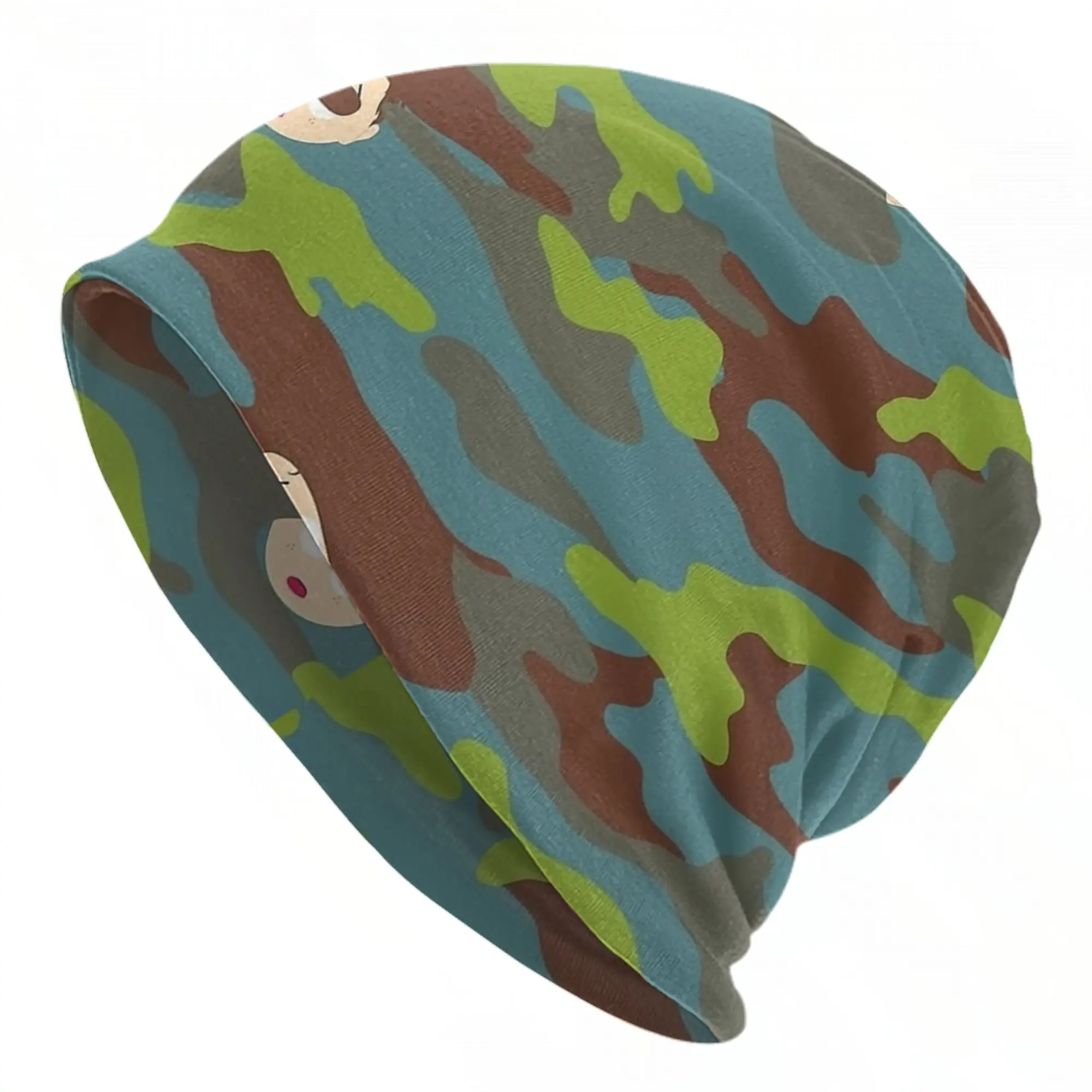 Gorro de Camuflaje Scott Malkinson, Gorro de Punto con Diseño de South Park, para Hombre y Mujer, Gorro de Esquí, Gorro de Invierno, de Doble Uso