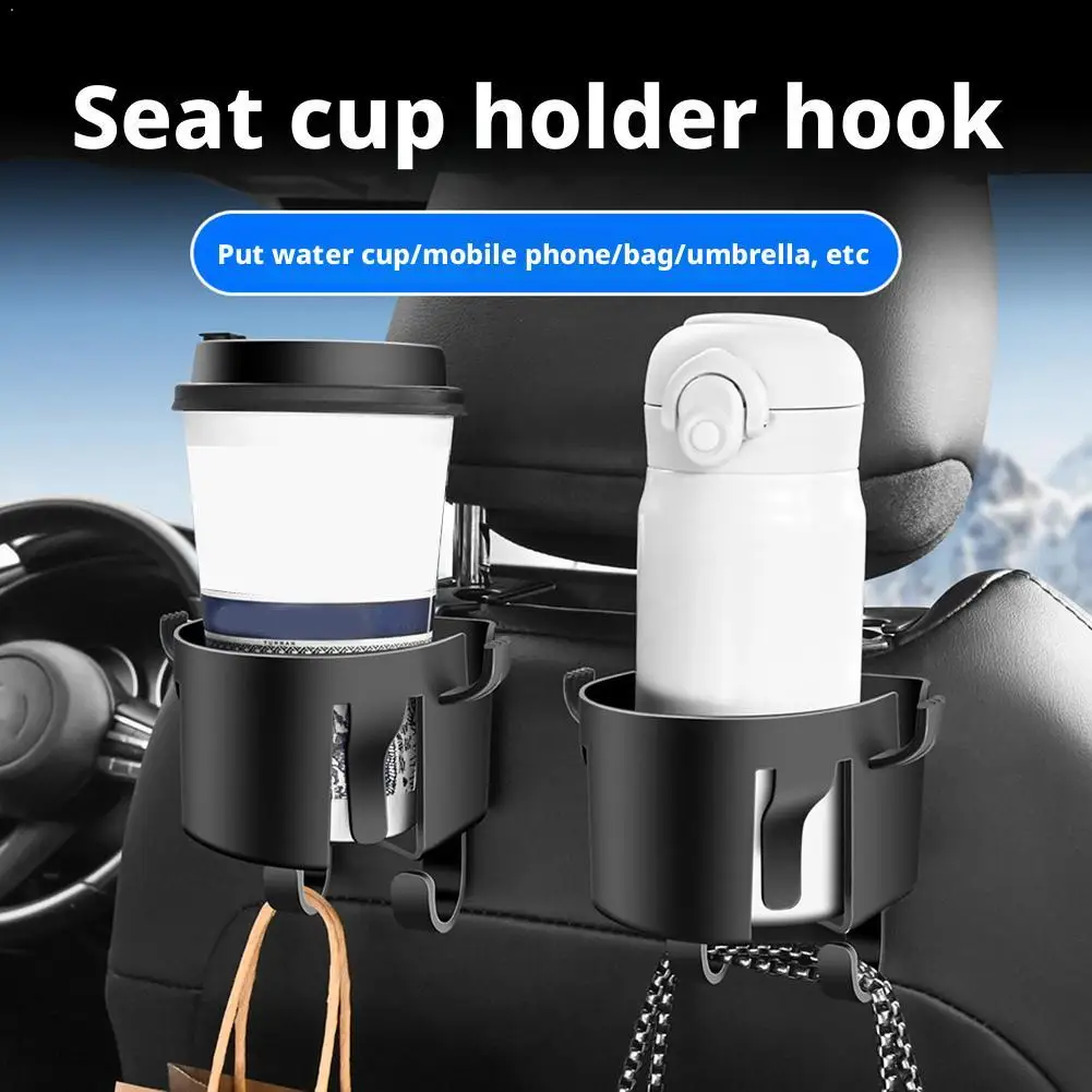 

Car Cup Holder Expander Multi-functional Hook Rear Creative Water Cup Holder Car Seat Cup Holder Car Hook Cup Holder Interior