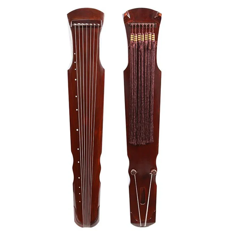 7 Strings Guzheng Handmade Fuxi Guqin Professional Adult Beginner Practice Guzheng Performance Teaching Stringed Instruments