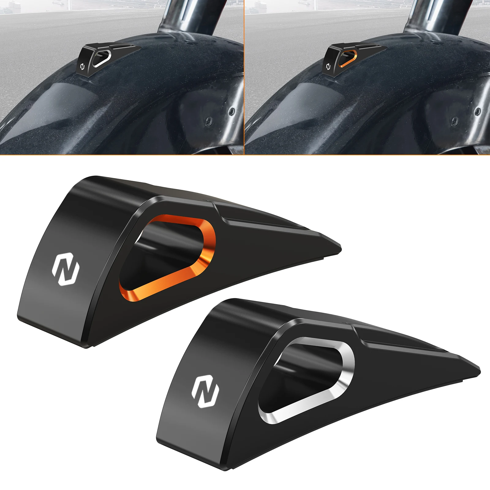 

For 2017-2022 Harley Road King Front Fender Trim Decor Ornament for Harley Street Glide Road King Special Road Glide FLTRX 17-24