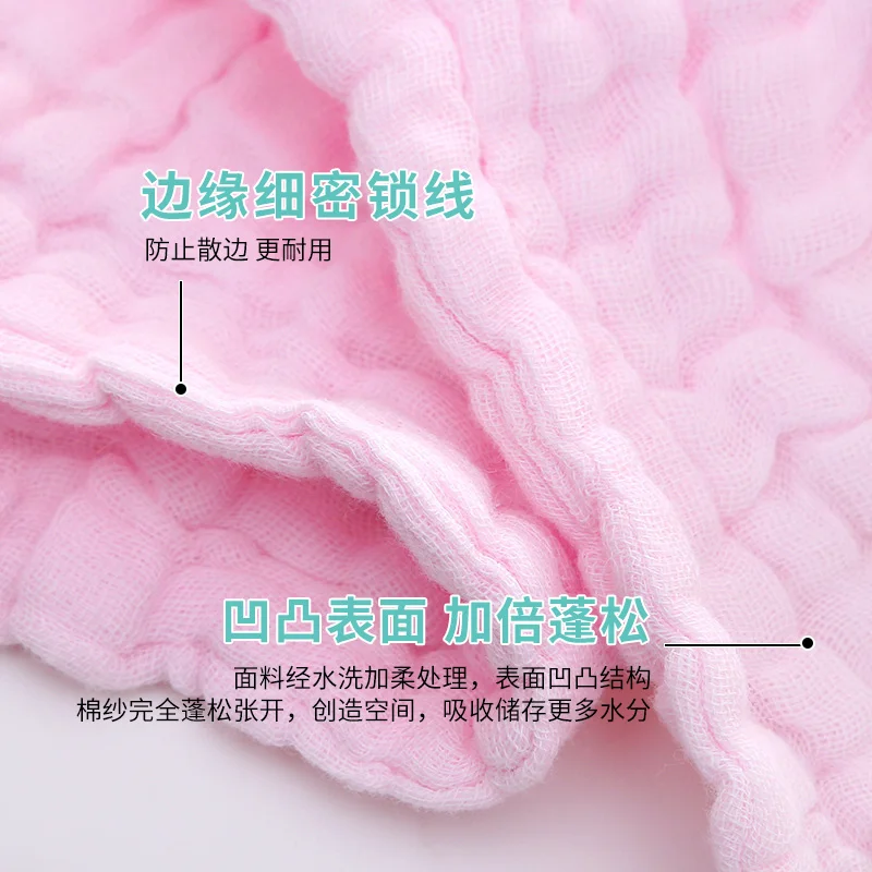 再利用可能なよだれかけ 5 枚、ソフトポプリンタオル、フェイシャルケア用の複数の色、ファミリーフェイスウォッシュクロス