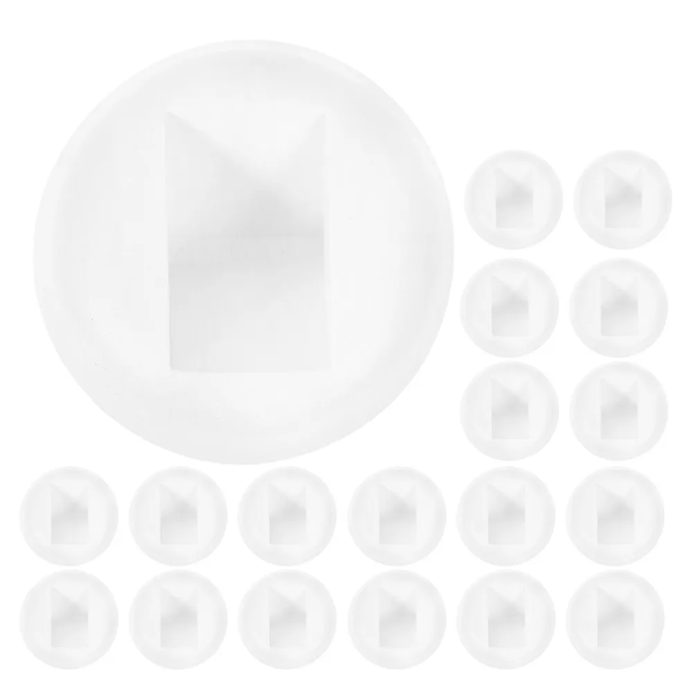 

20 шт. прозрачных подставок для демонстрации ювелирных изделий с пленкой PE и подвесной рамкой из ABS для колец, ожерелий, браслетов