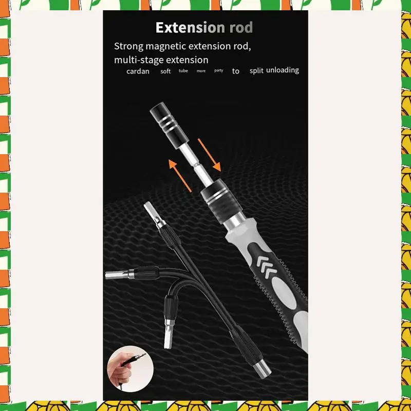 

Professional Tool 122-In-1 Magnetic Laptop Screwdriver Kit,Precision Screwdriver Set,Computer Repair Kit Hand Tools Hex Screw Dr