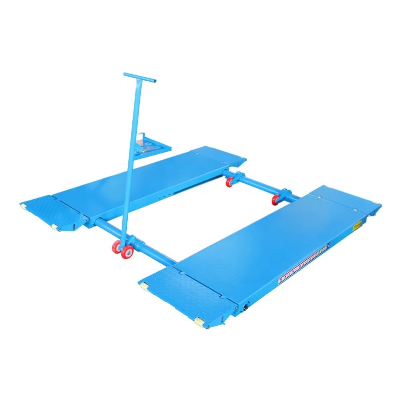 Cheap Price Customized 3500kg Mid Rise Hydraulic Mobile Portable Car Scissor Lift