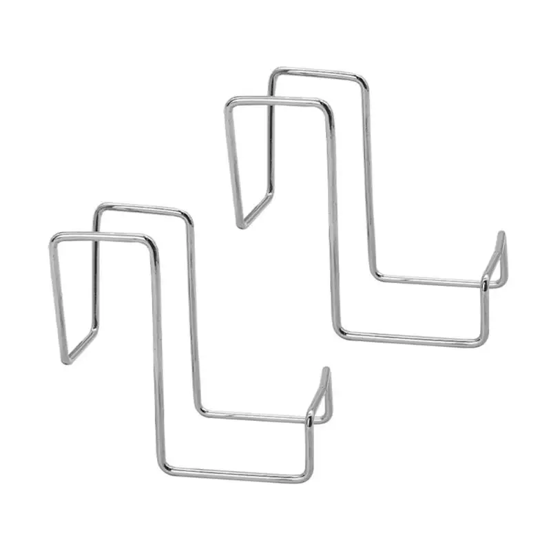 

E8BD Double Pack Stainless Steel Dishcloth Holder for Sink Storage Solution