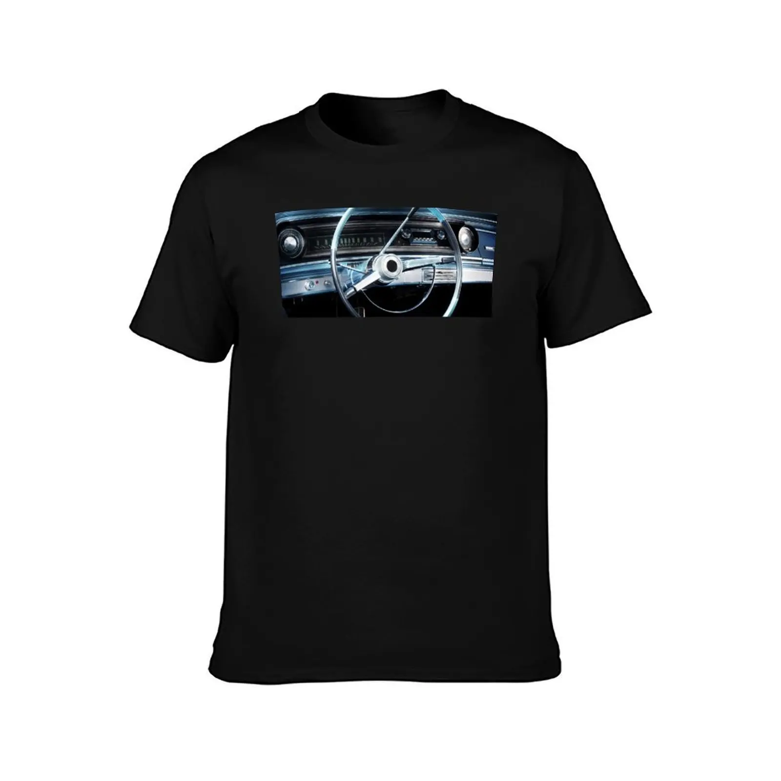 Classic Car Impala 1965 T-Shirt Holiday Casual Short Sleeve Top T-Shirt