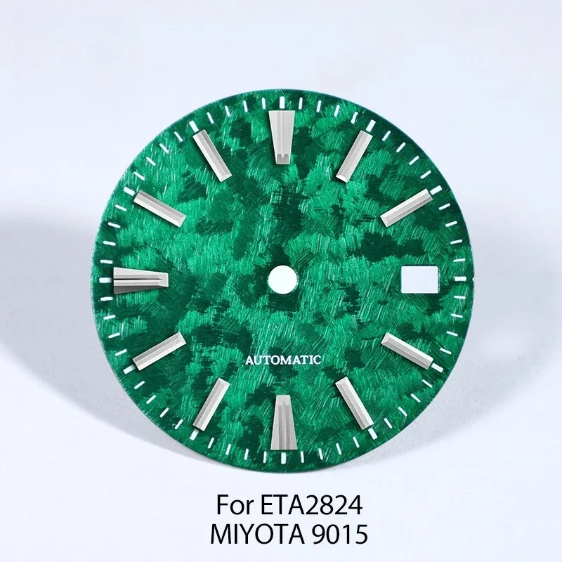 Customizable logo 62GS blue noctilucent 28.5mm dial mechanical watch modification accessories suitable for ETA2824/MIYOTA 9015