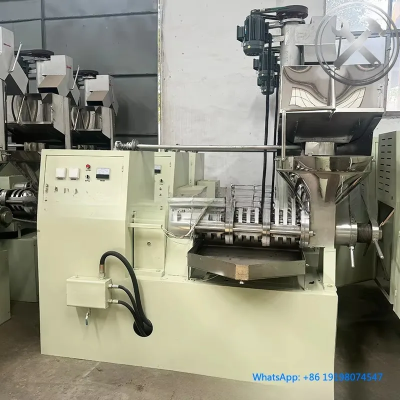 

Commercial Hot Cold Dual Use Oil Press Machine Automatic Rapeseed Peanut Walnut Oil Extractor