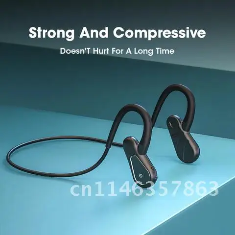 

Bluetooth Headphones Ear-hook Sports Wireless Earphone For Running Built-in 16G RAM Memory Card Driving Wireless Headset