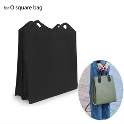 Tanqu New Canvas Fabric Tessuto Inner Insert Multitasking Compartments Pocket  Lining Sacca Interna for Obag O Square