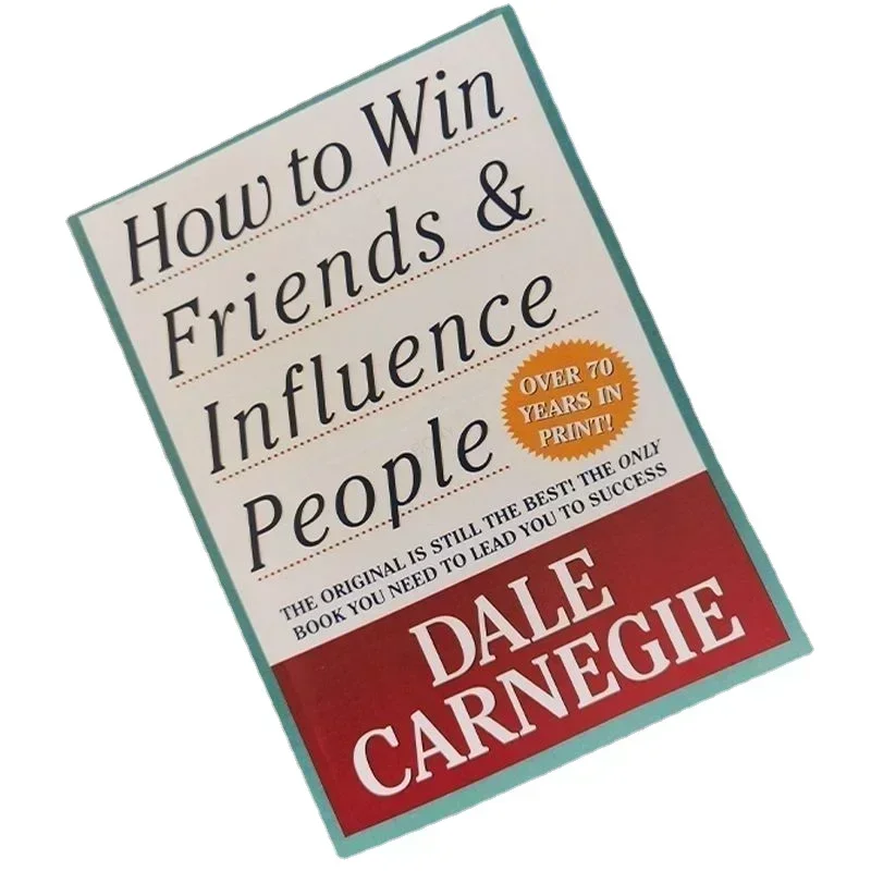 How To Win Friends&Influence People Self Improvement Adult Reading