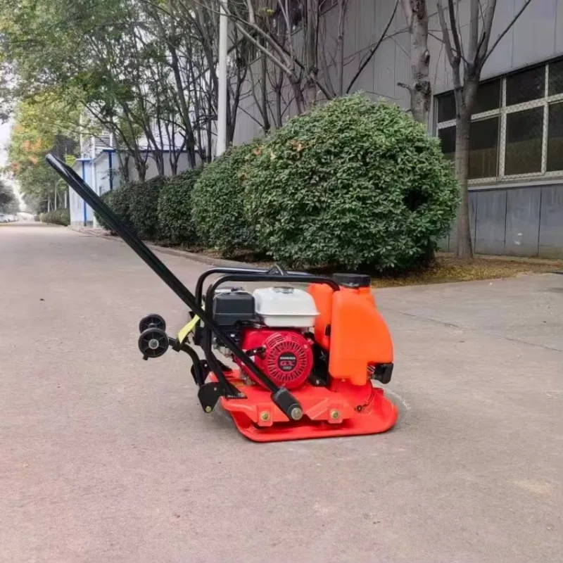A Small Vibratory Plate-type Roller Driven By100 kg Engine Used for Compacting Asphalt Soil Vibratory Plate-type Roller