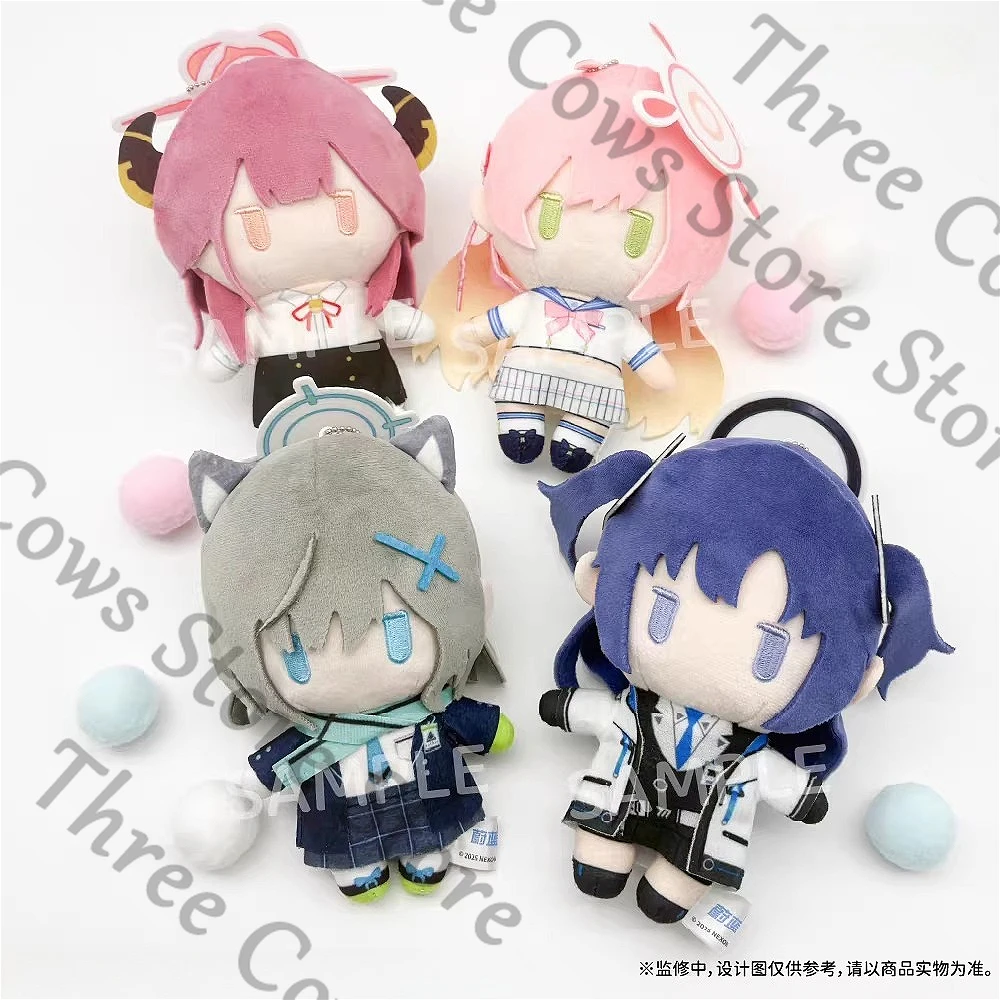 

Genuine Anime Blue Archive Urawa Hanako Sunaookami Shiroko Rikuhachima Aru Hayase Yuuka Cosplay Cartoon Fluffy Maumet Keyring