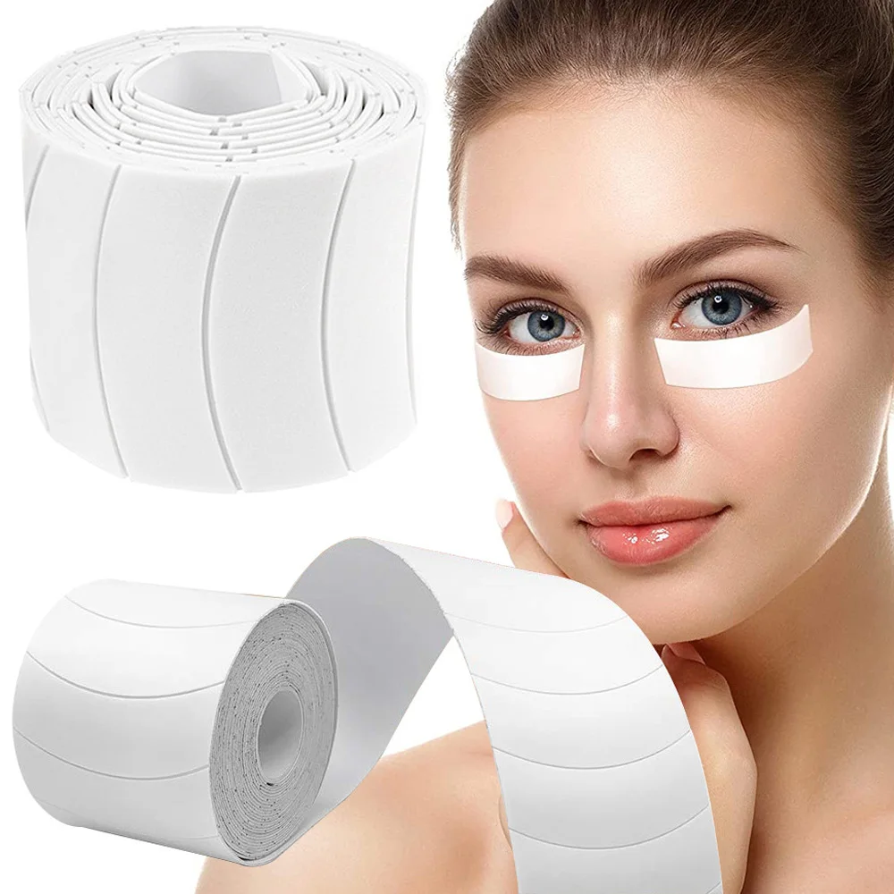 110Pcs/Roll Micro Eye Tape Pads Under Eyelash Extension Foam Patch Grafting Eyelashes Eyepads Non-woven Stickers Makeup Tool