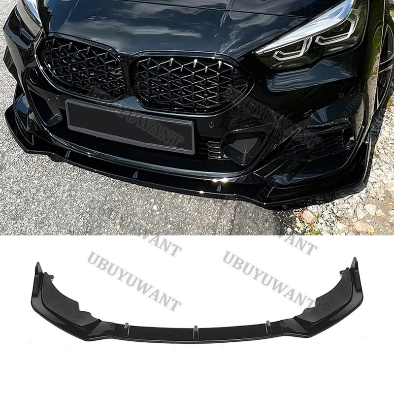 For BMW 2 Series F44 218i 220i 216d 218d Gran Coupe Car Front Spoiler Stable Car Front Bumper Lip Anti Scratch Decorative Kit